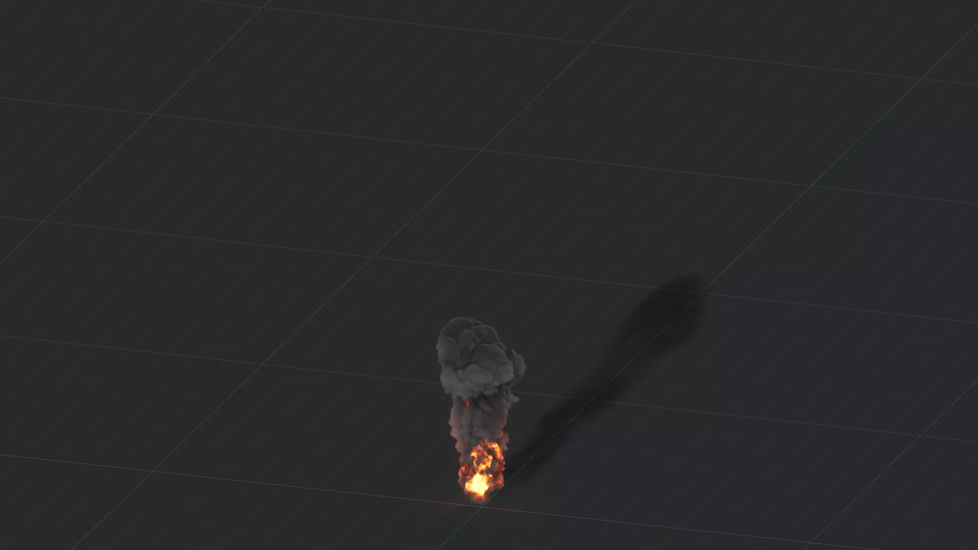 3D Fire and Smoke Animation 3D model_37