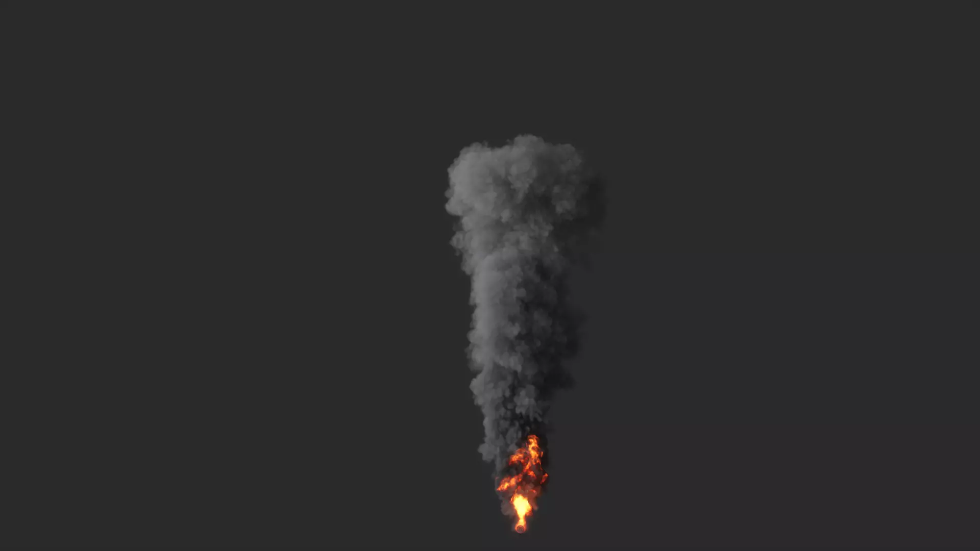 3D Fire and Smoke Animation 3D model_7