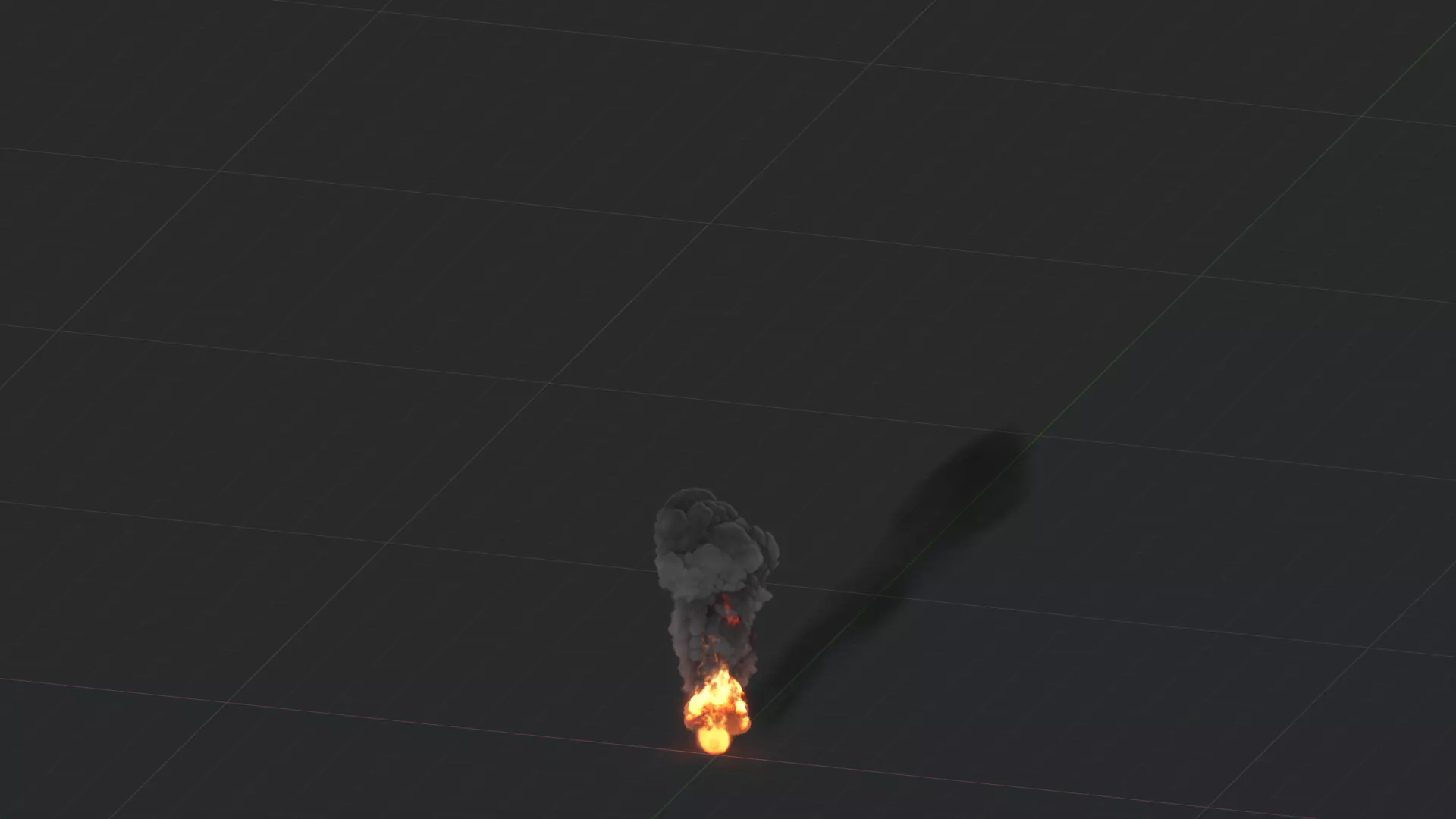 3D Fire and Smoke Animation 3D model_11