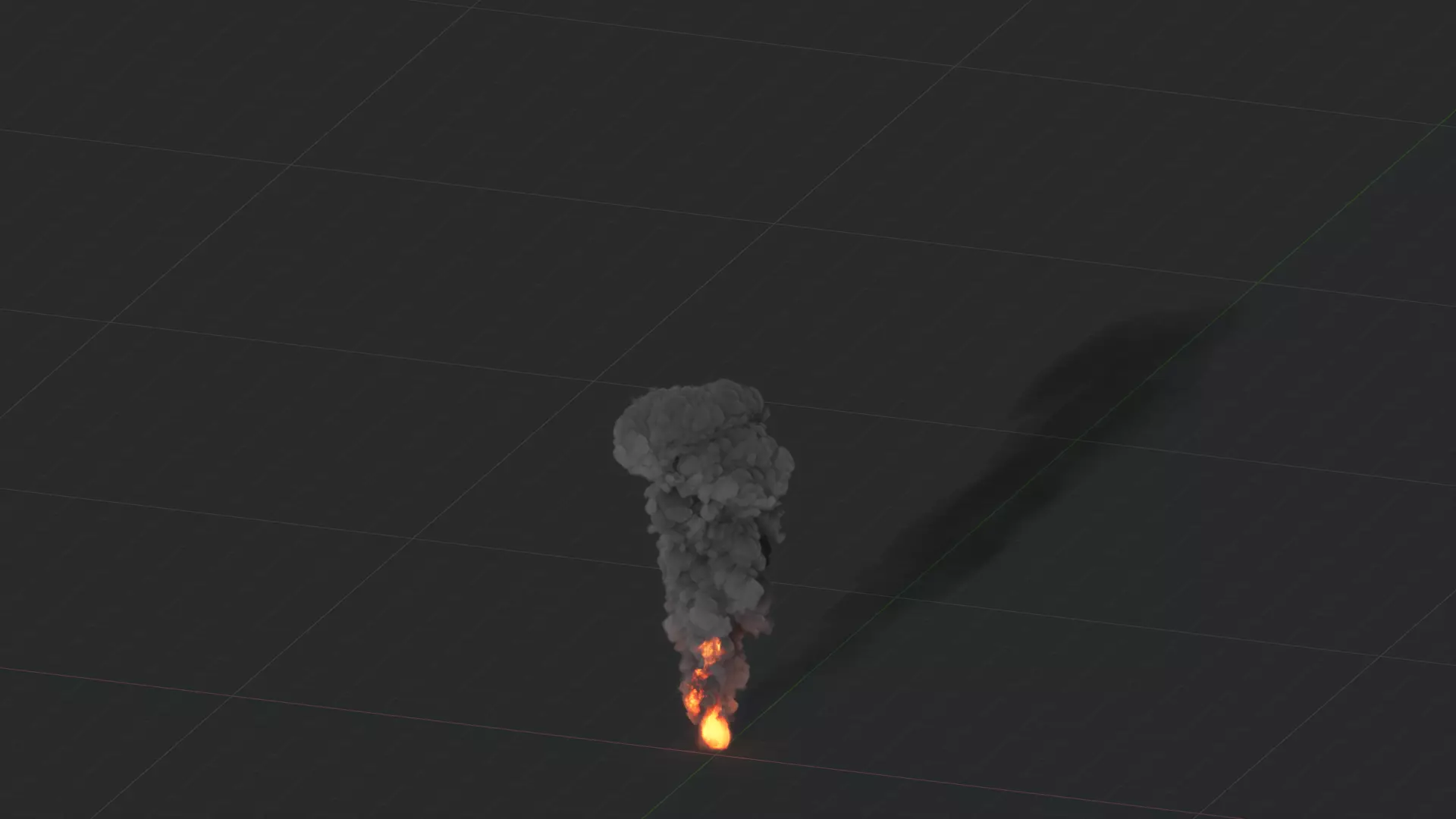 3D Fire and Smoke Animation 3D model_50