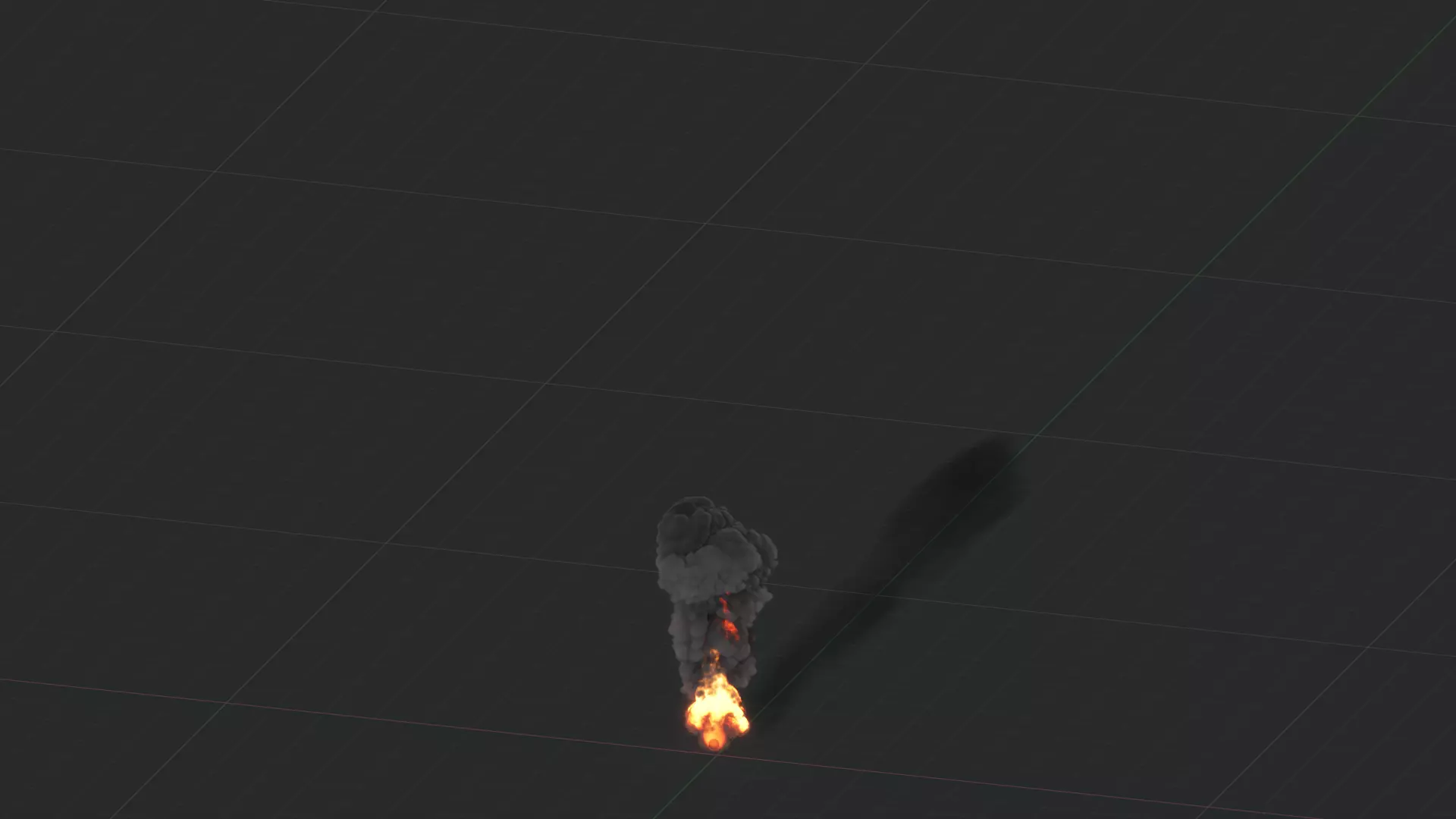 3D Fire and Smoke Animation 3D model_49