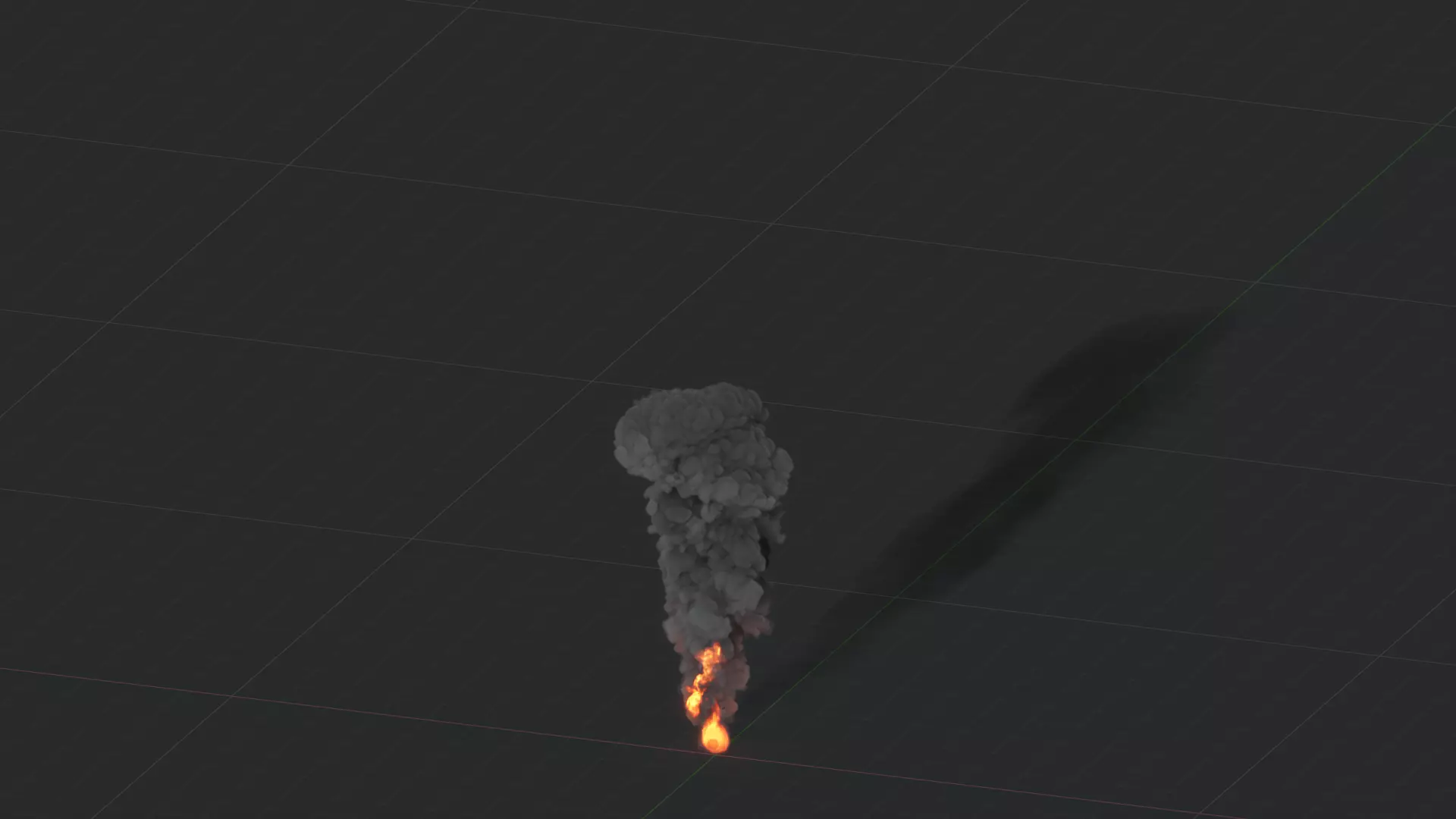 3D Fire and Smoke Animation 3D model_36