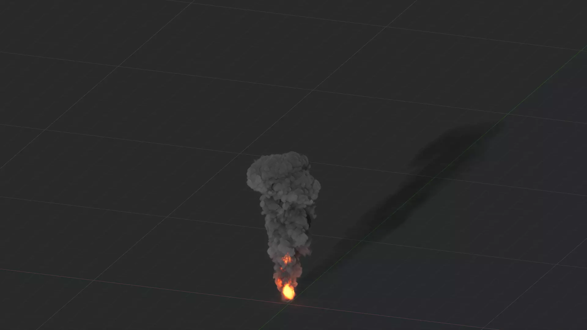 3D Fire and Smoke Animation 3D model_54