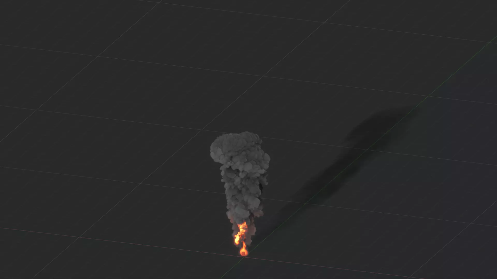 3D Fire and Smoke Animation 3D model_44
