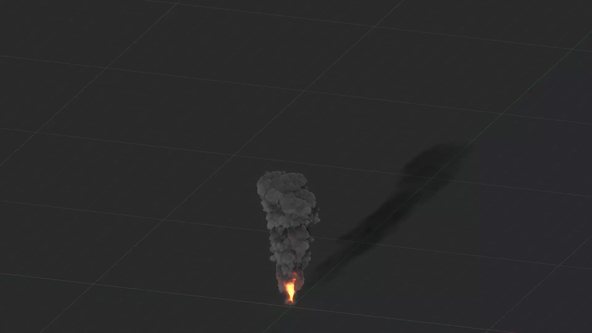 3D Fire and Smoke Animation 3D model_33