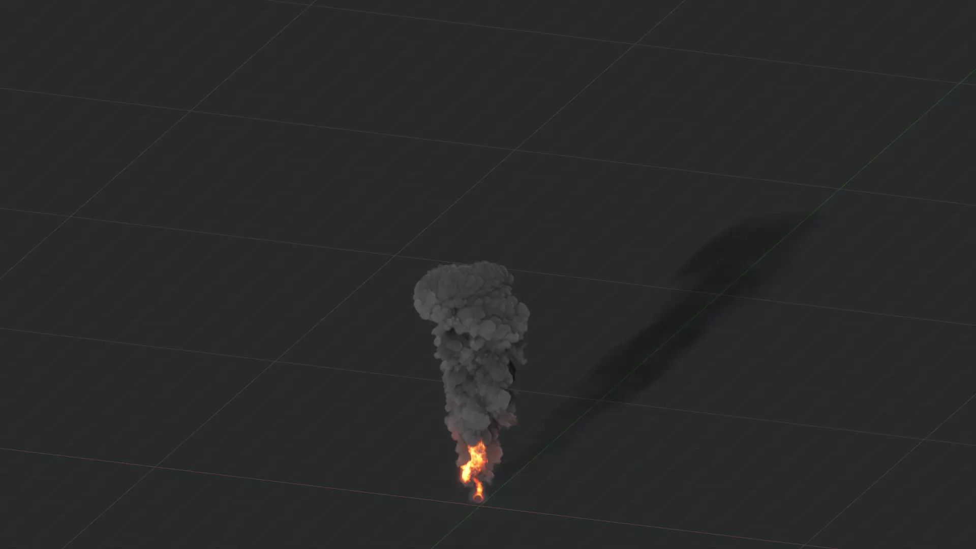 3D Fire and Smoke Animation 3D model_41