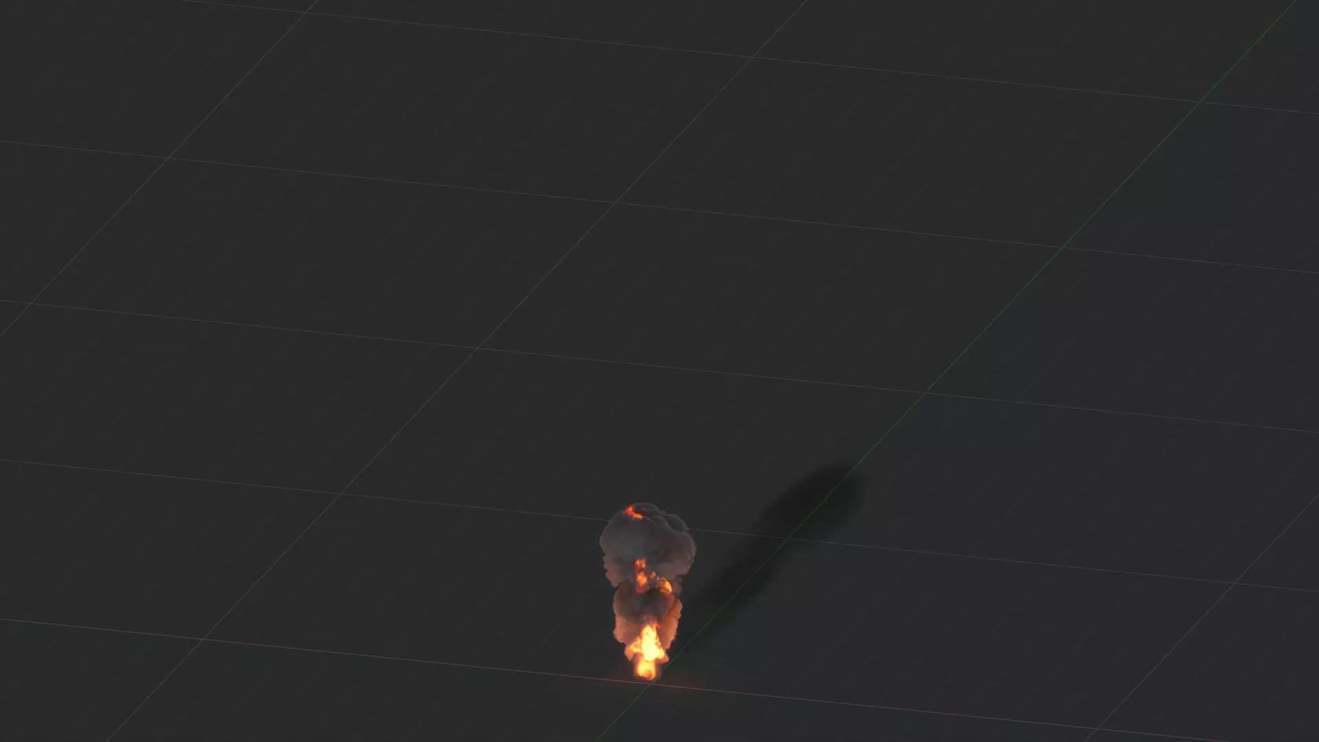 3D Fire and Smoke Animation 3D model_52