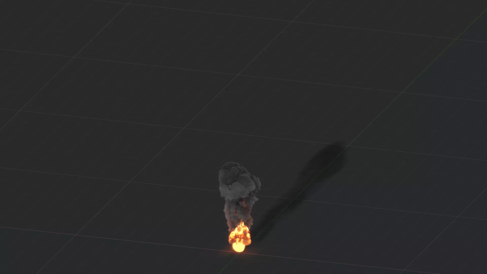 3D Fire and Smoke Animation 3D model_22