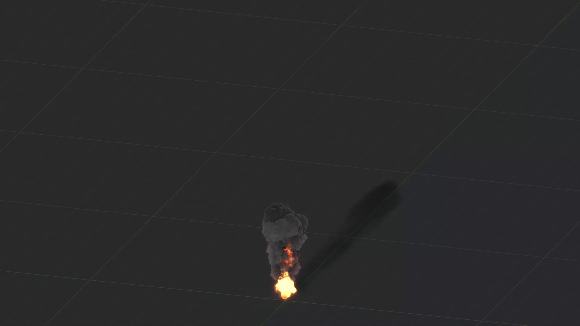 3D Fire and Smoke Animation 3D model_43