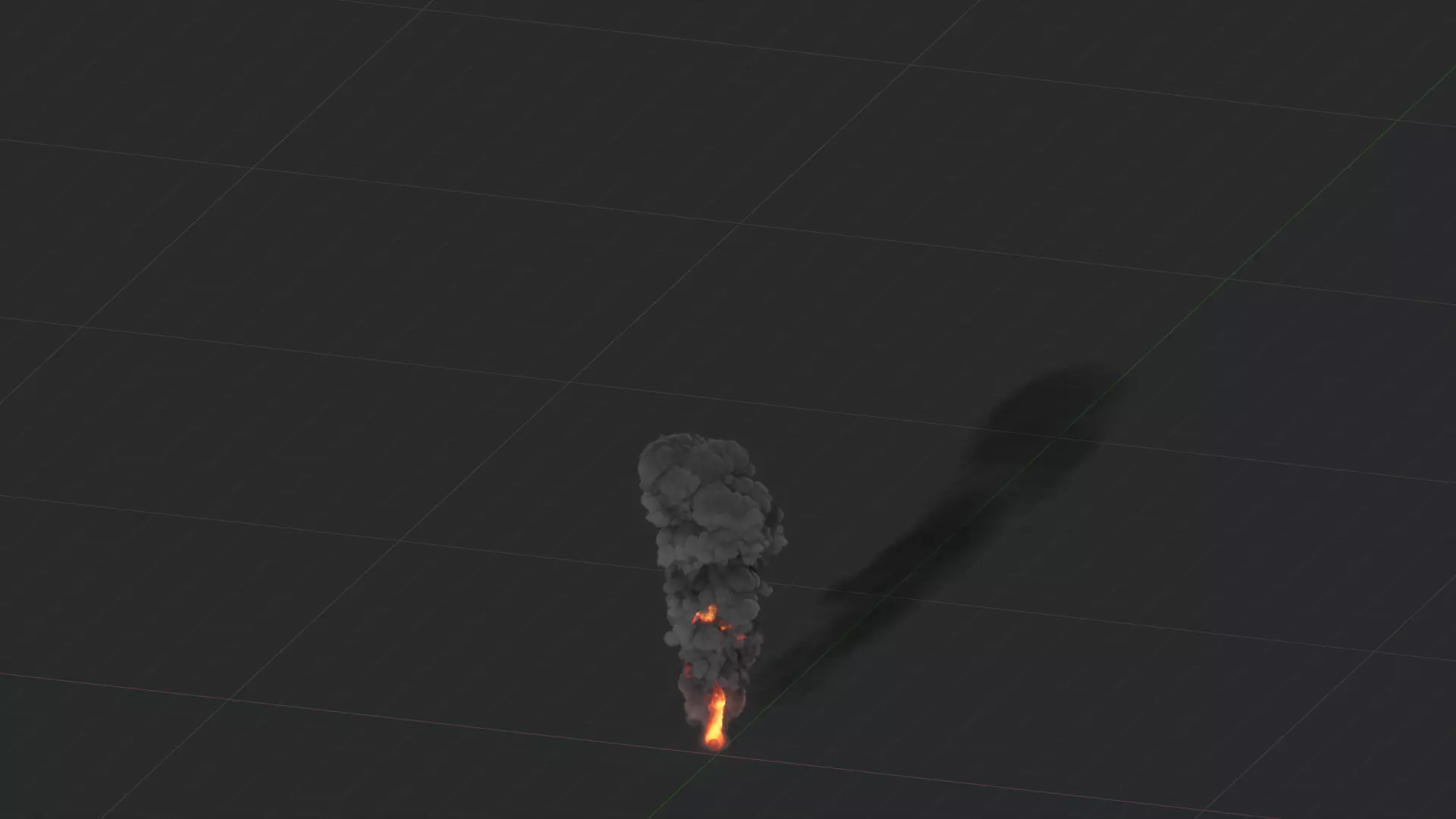 3D Fire and Smoke Animation 3D model_31