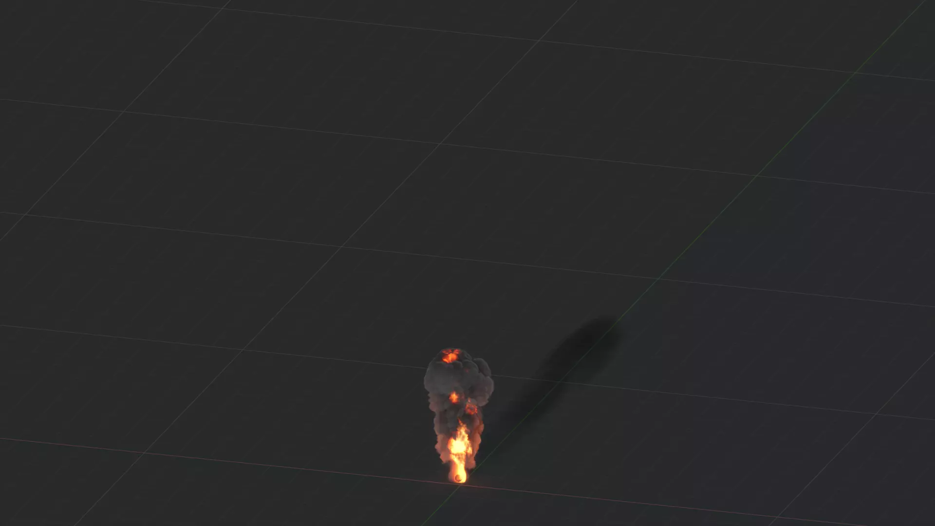 3D Fire and Smoke Animation 3D model_34