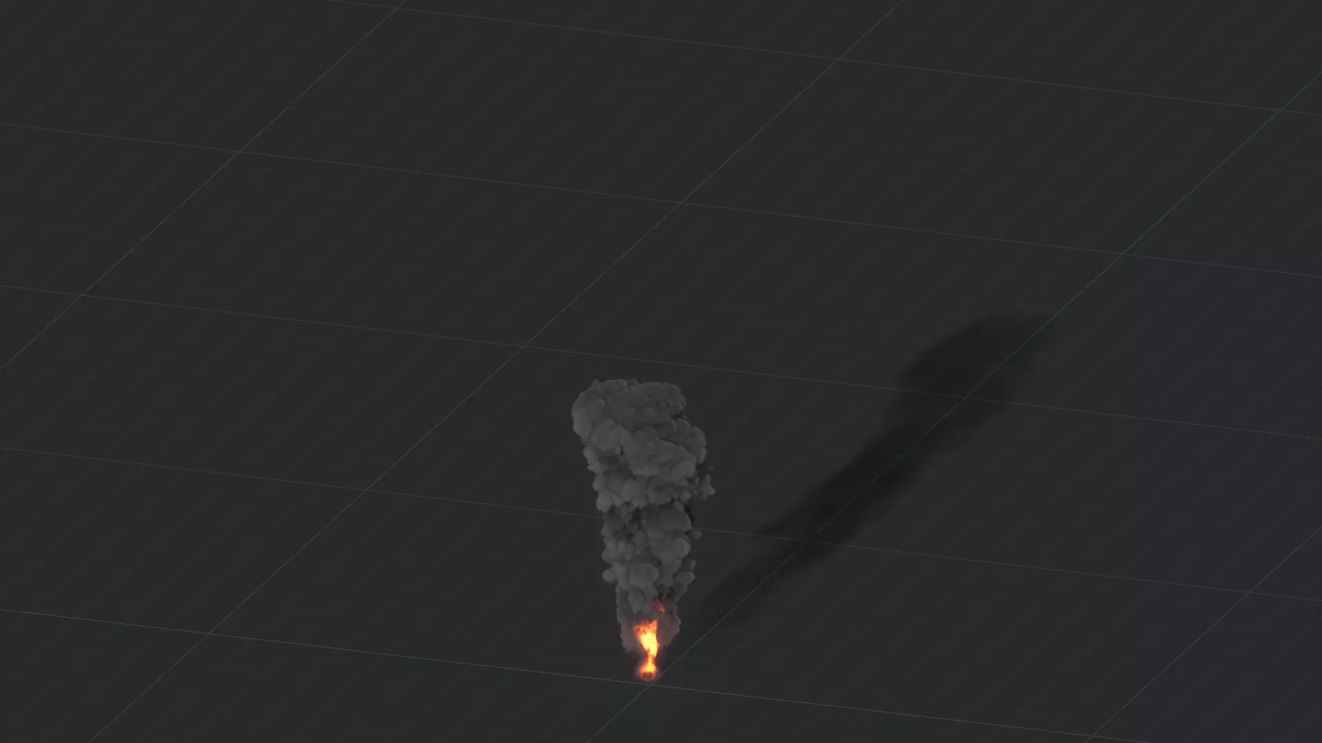 3D Fire and Smoke Animation 3D model_48