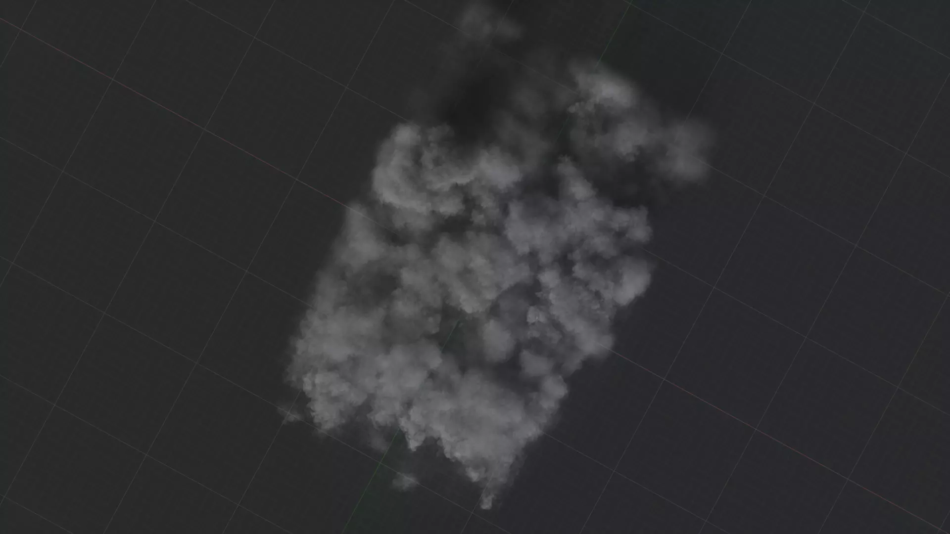 3D Ground Smoke Animation 3D model_2