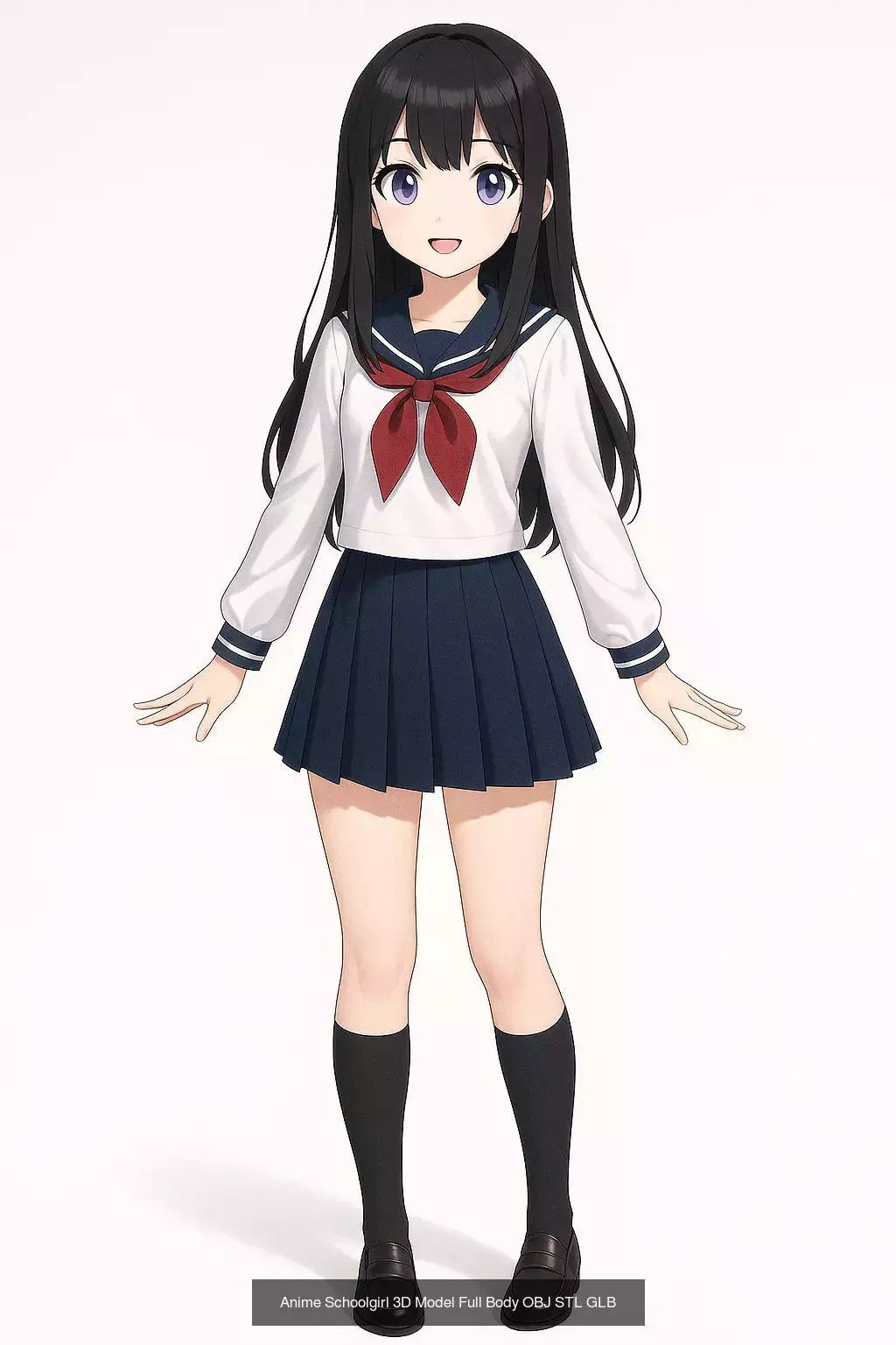 Anime 3d Models Bundle 3D Model Collection_2