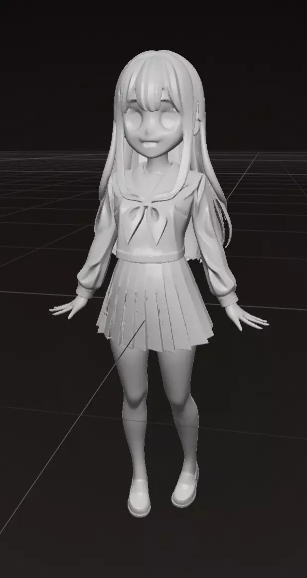 Anime 3d Models Bundle 3D Model Collection_8