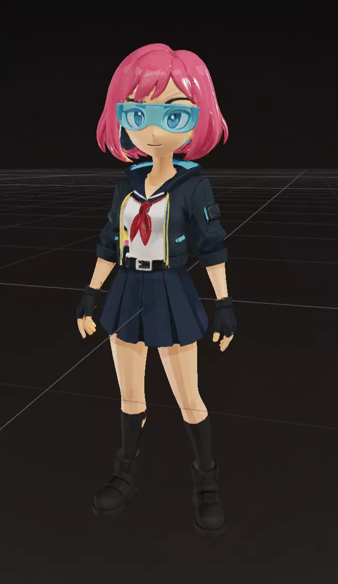 Anime 3d Models Bundle 3D Model Collection_11