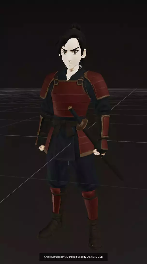 Anime 3d Models Bundle 3D Model Collection_4