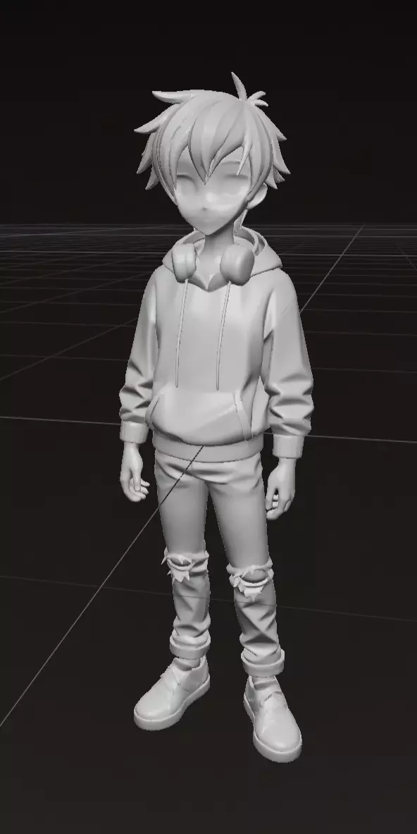 Anime 3d Models Bundle 3D Model Collection_16