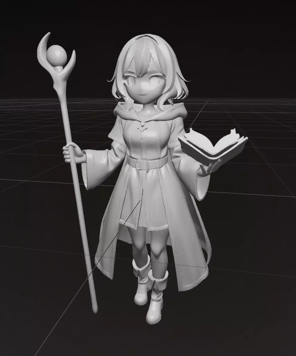 Anime 3d Models Bundle 3D Model Collection_10