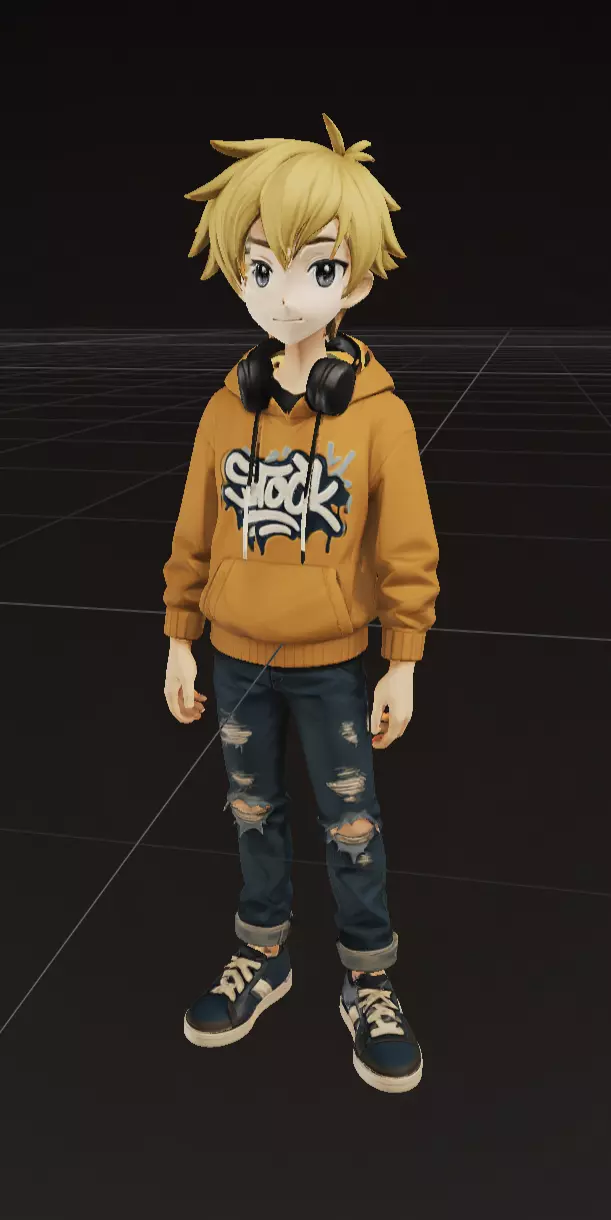 Anime 3d Models Bundle 3D Model Collection_15