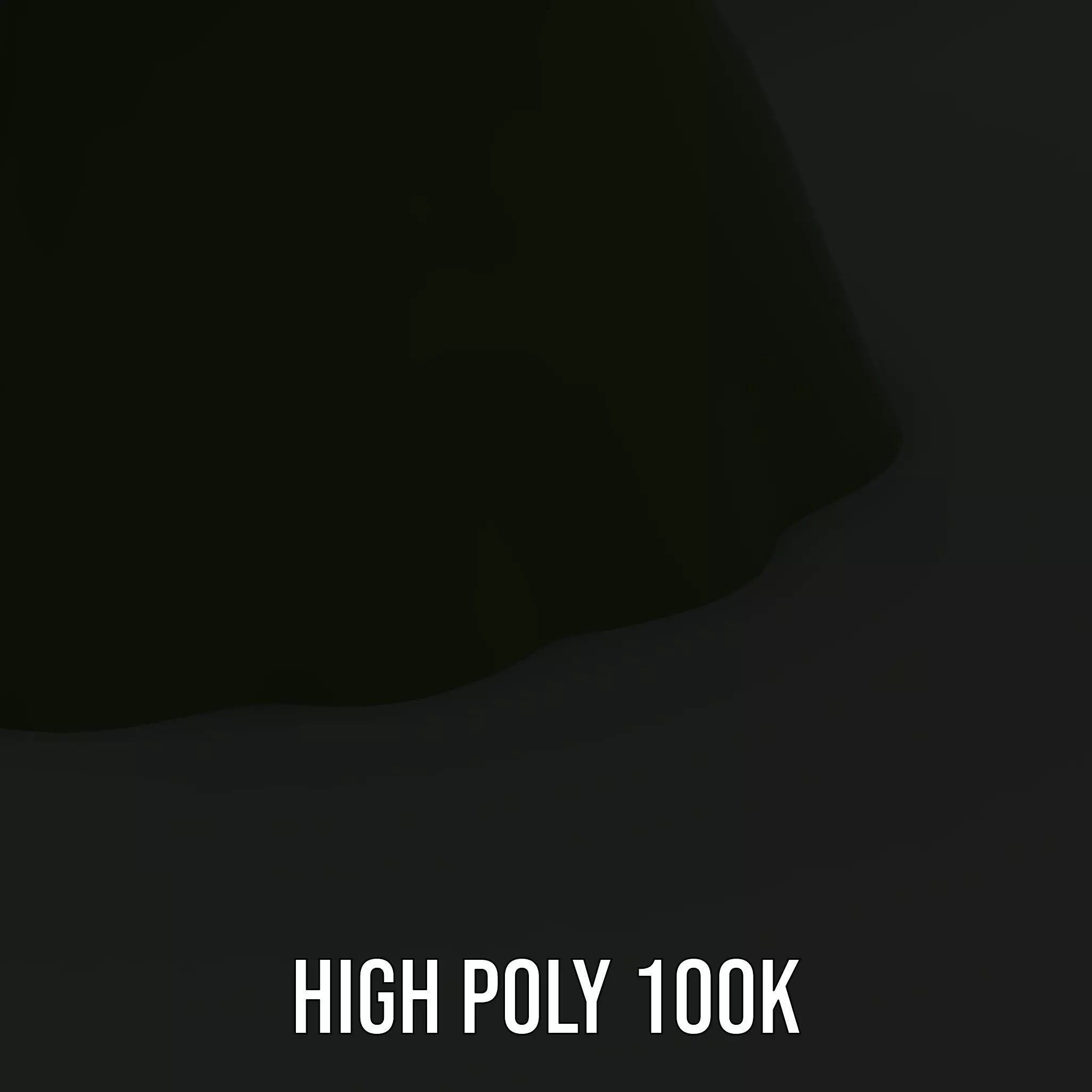 Elegant Green Princess model pack Low-poly 3D model_15