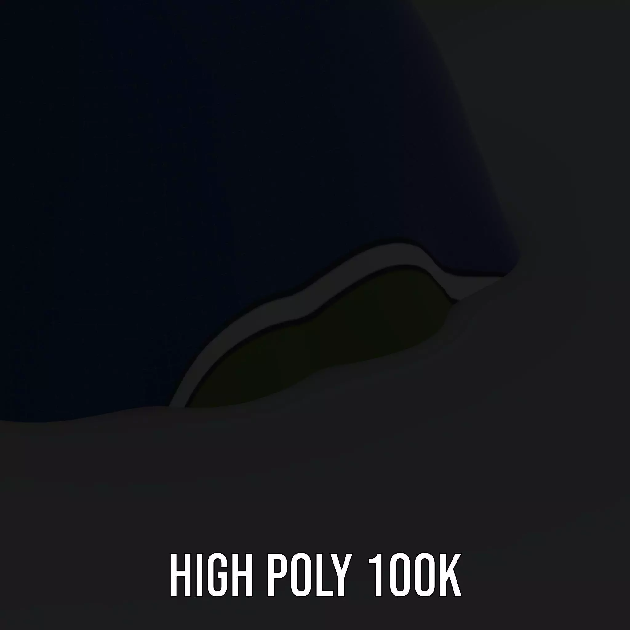 Elegant Green Princess model pack Low-poly 3D model_35