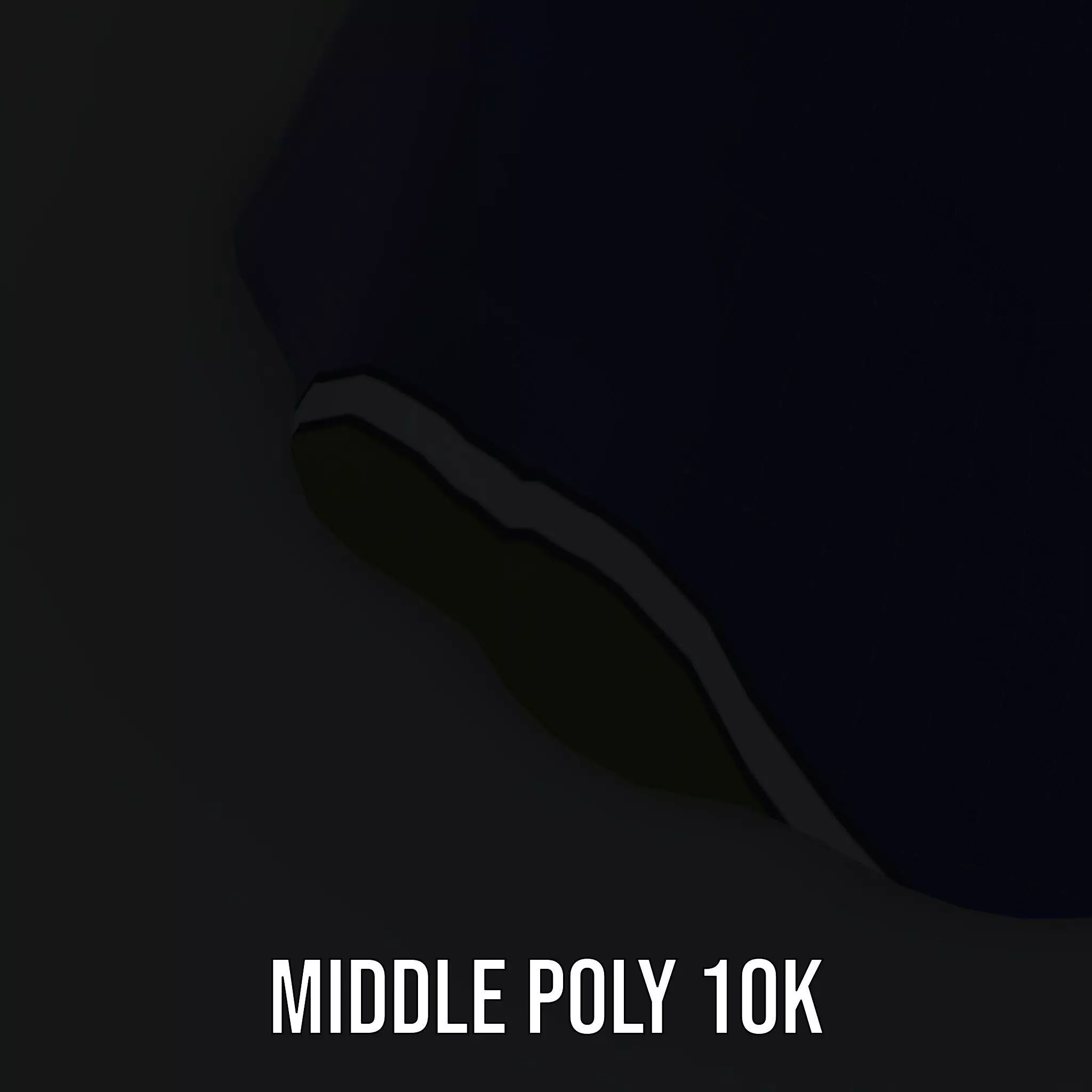 Elegant Green Princess model pack Low-poly 3D model_31