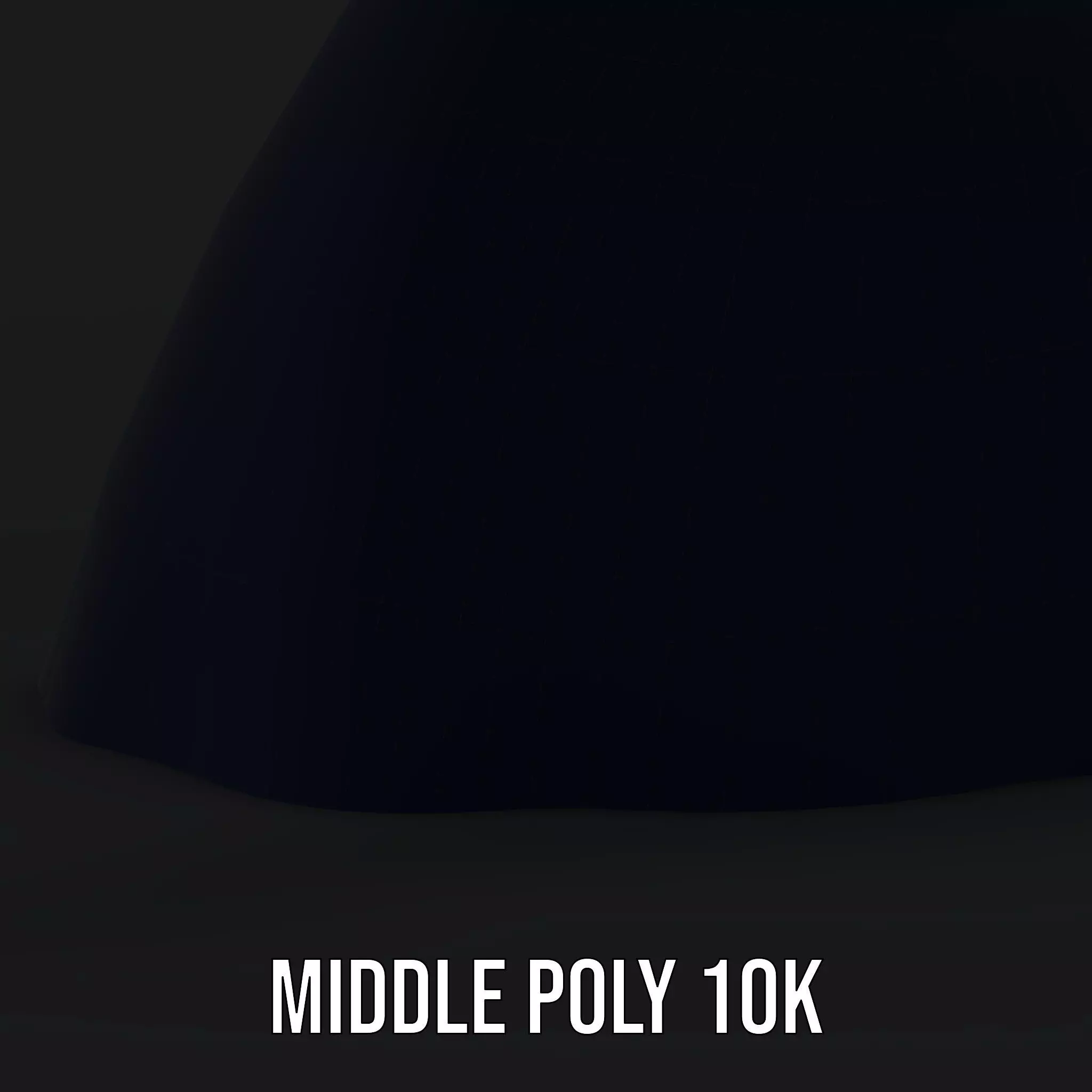 Elegant Green Princess model pack Low-poly 3D model_16