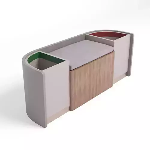 Shoe Cover Dispenser Cabinet - Stand 10