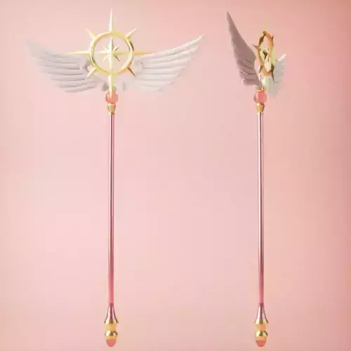 cardcaptor sakura cosplay sealing wand 