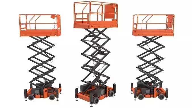 Scissor Lift 3D model