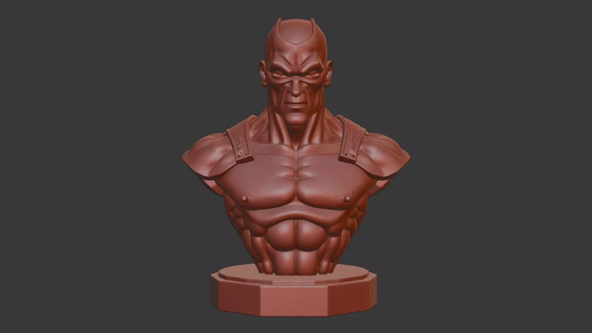 Black Bolt Bust 3D Model - STL Printable Marvel Character 3D print model_2
