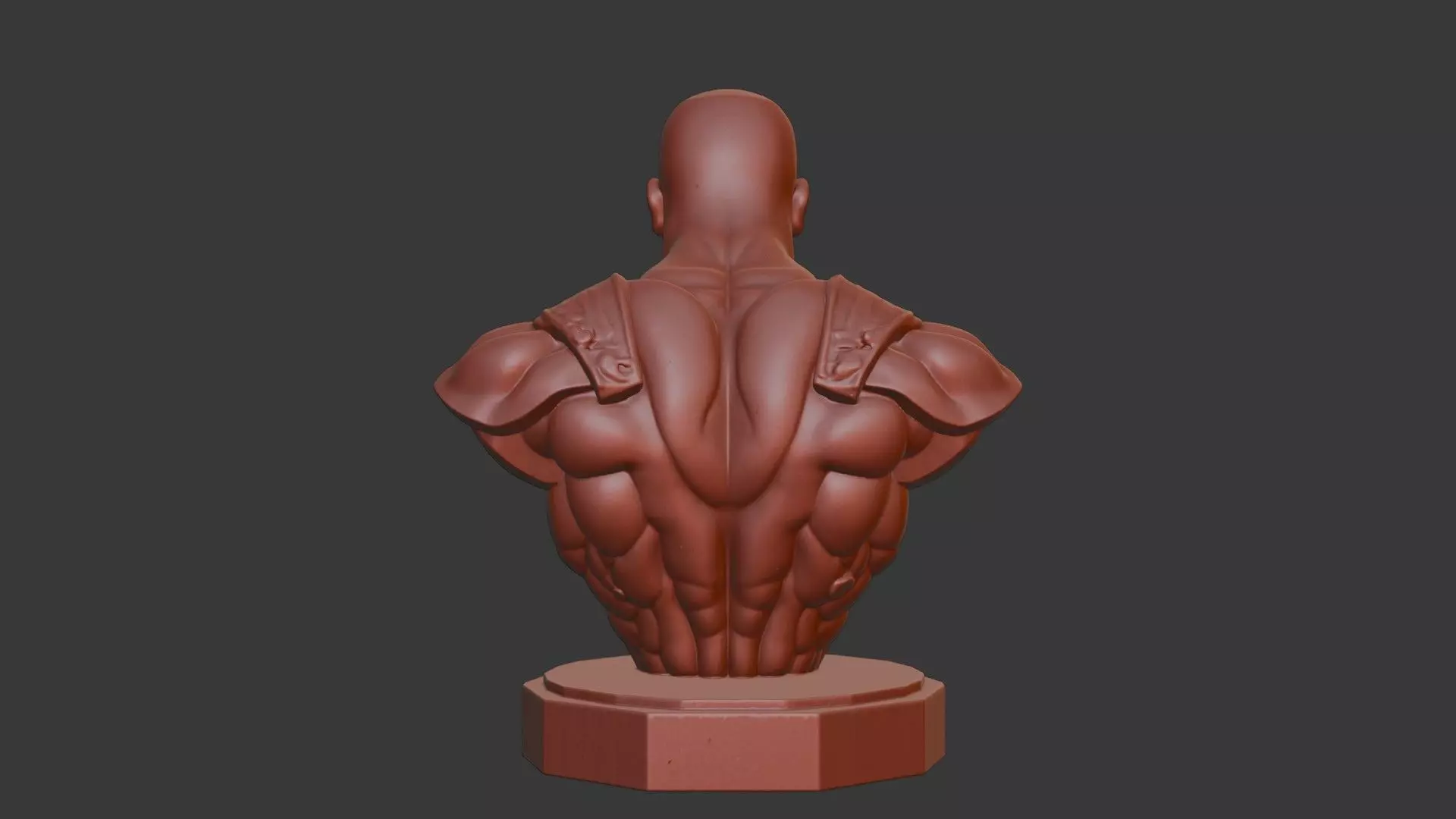 Black Bolt Bust 3D Model - STL Printable Marvel Character 3D print model_5