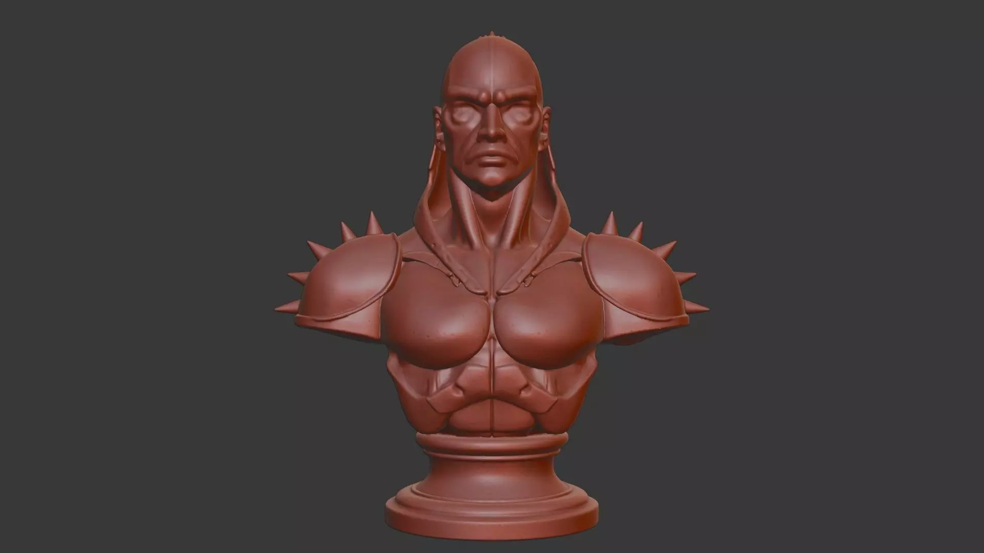 Black Talon Bust 3D Model - STL Printable Marvel Character 3D print model_2