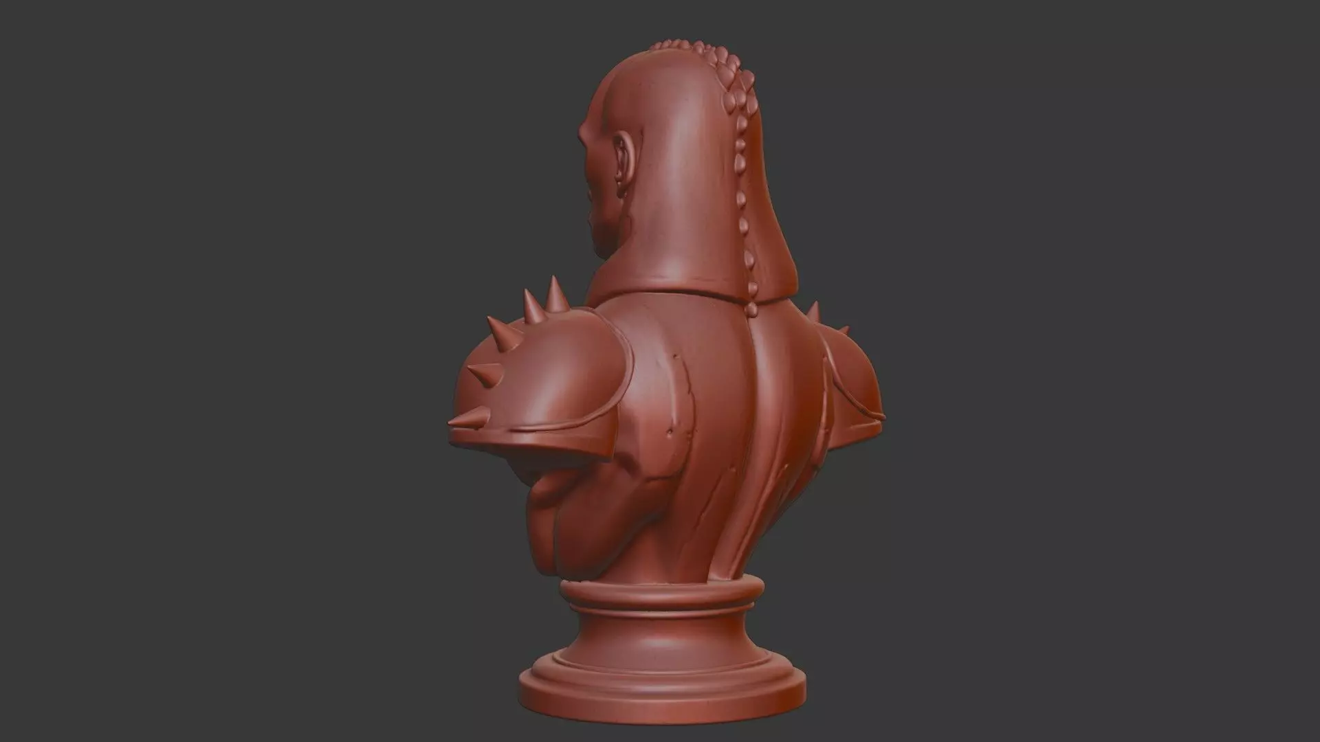 Black Talon Bust 3D Model - STL Printable Marvel Character 3D print model_4