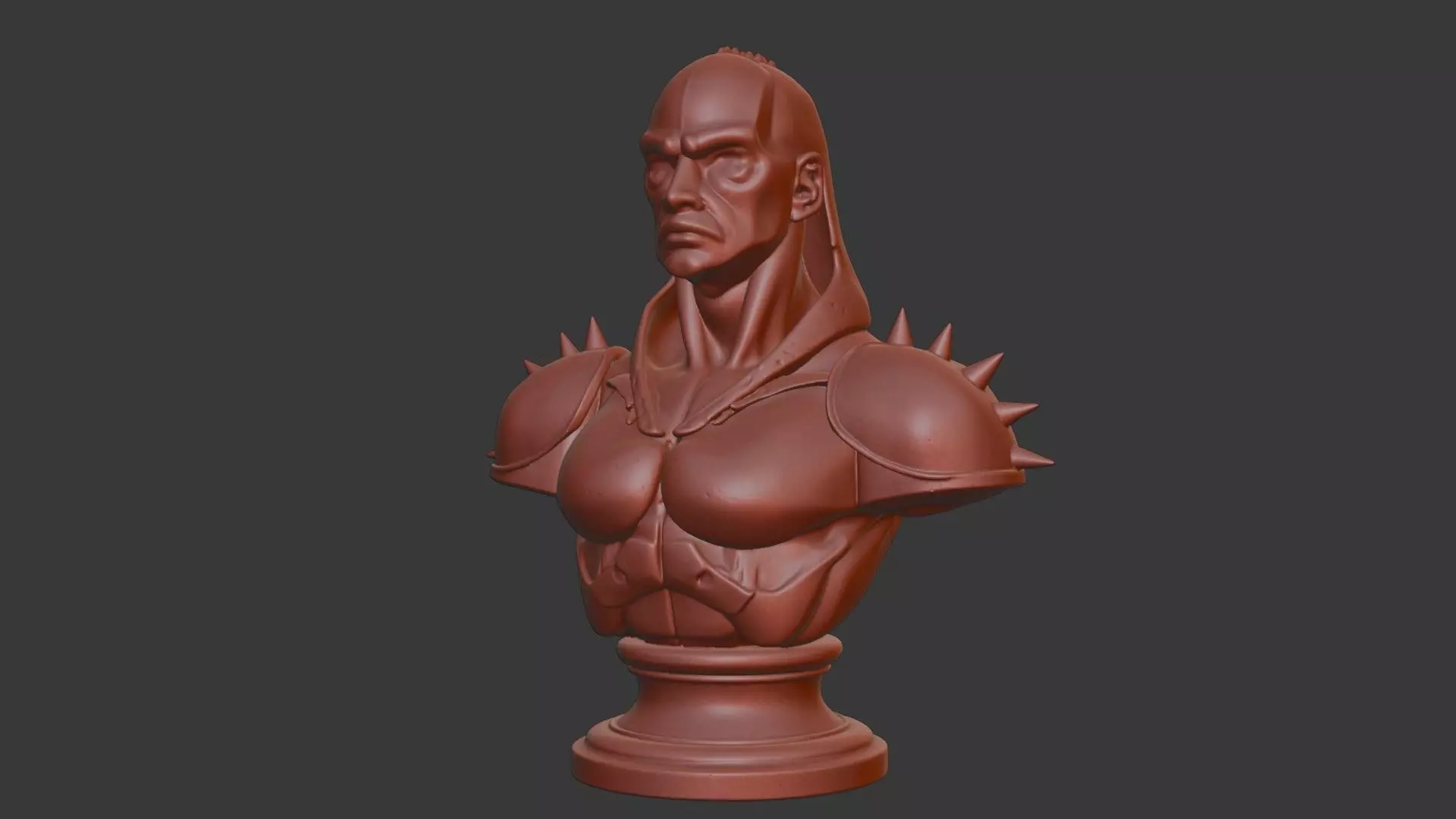Black Talon Bust 3D Model - STL Printable Marvel Character 3D print model_7