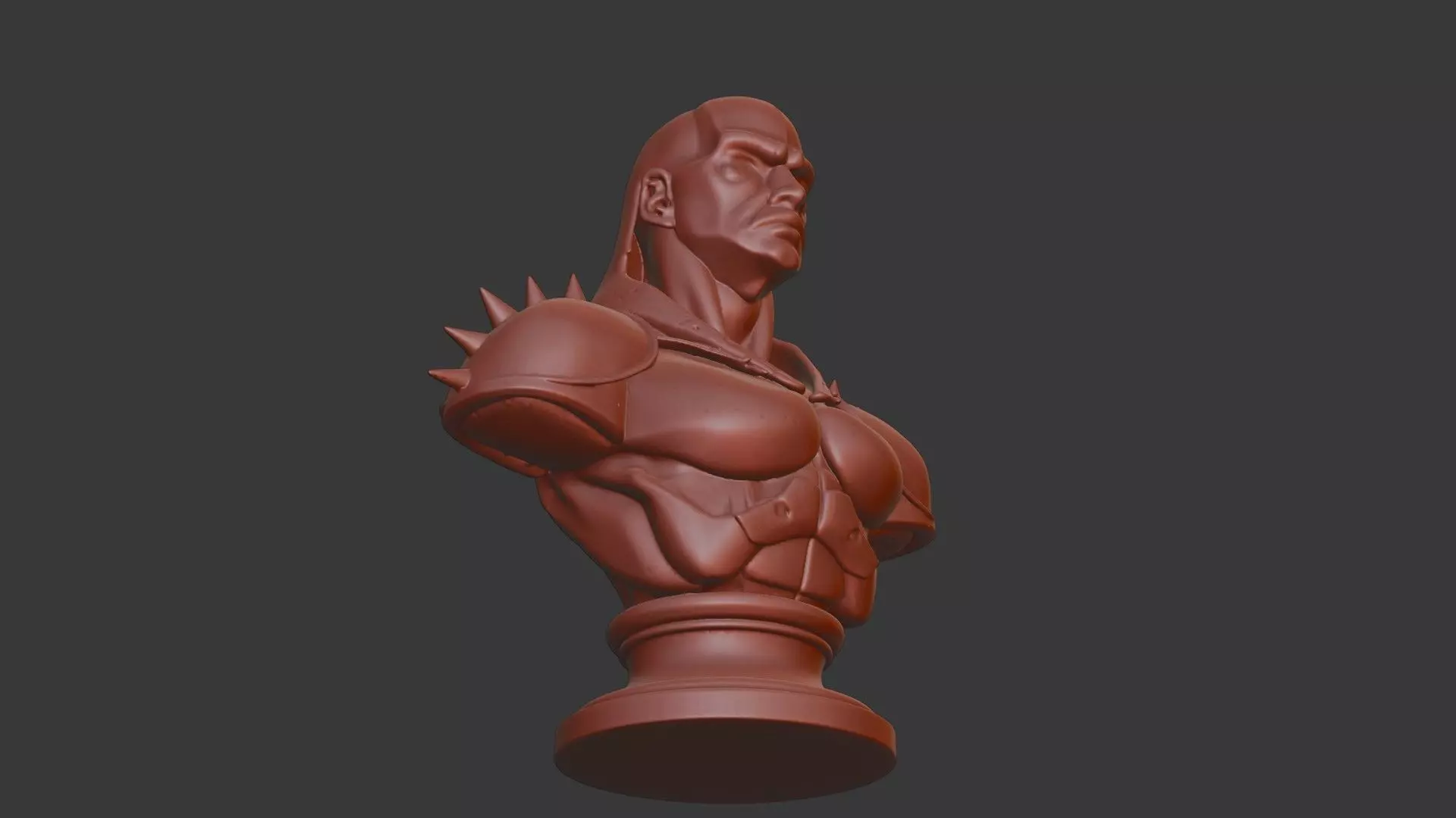 Black Talon Bust 3D Model - STL Printable Marvel Character 3D print model_6