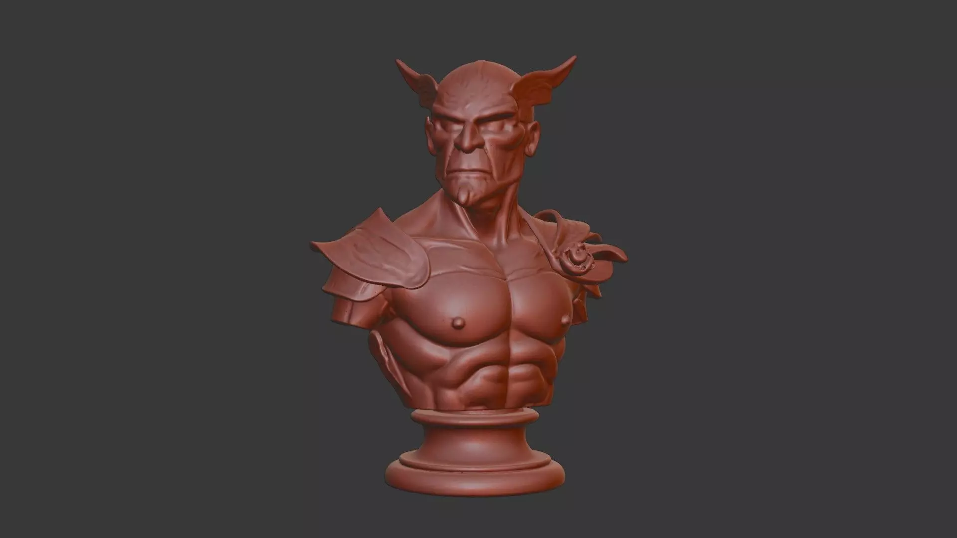 Black Talon Bust 3D Model - STL Printable Marvel Character 3D print model_1