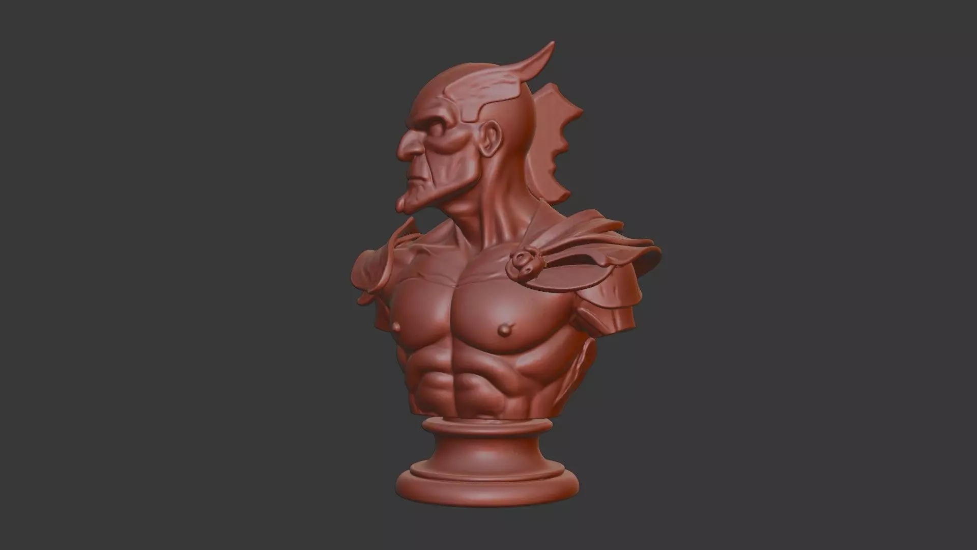 Black Talon Bust 3D Model - STL Printable Marvel Character 3D print model_7