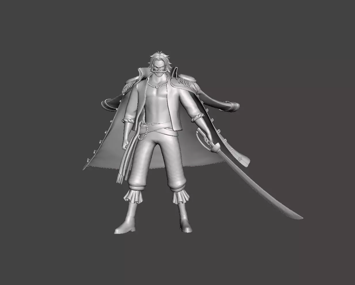 Gol D Roger 3D Model 3D print model