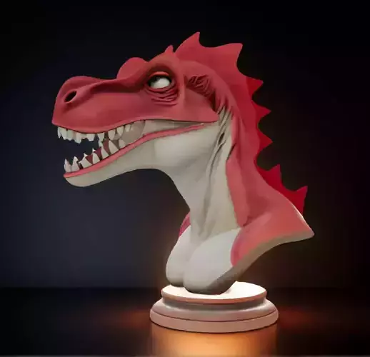 Carnotaurus 3D Model - STL Printable Dinosaur