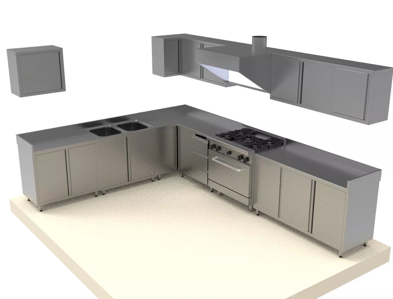 kitchen 22 3D model