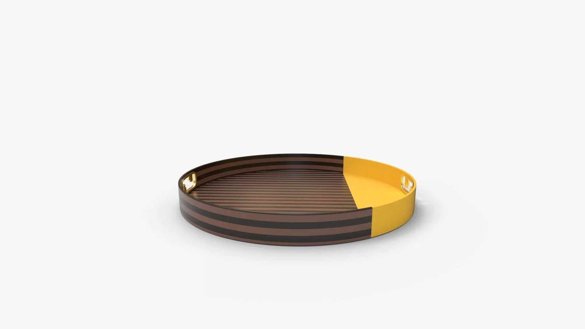 Fendi Olock Tray 3D model_5