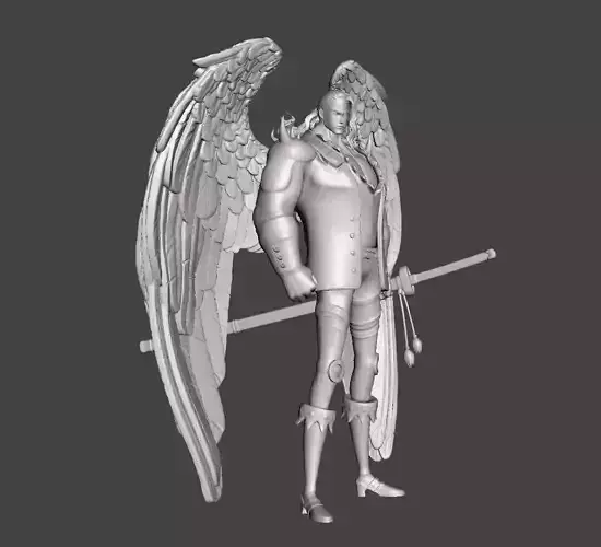 King the Conflagration unmask 3D Model 3D print model