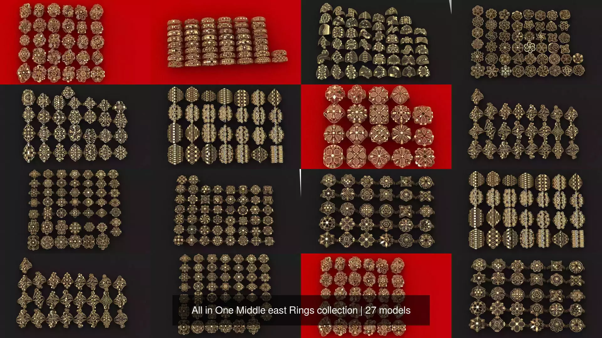 Fusion All in One Middle east Rings collection _2