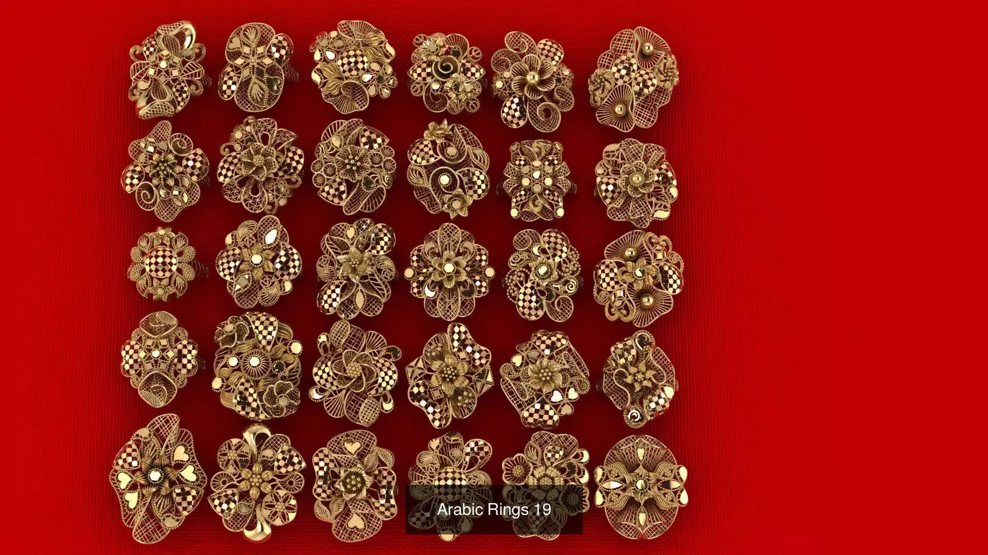 Fusion All in One Middle east Rings collection _19