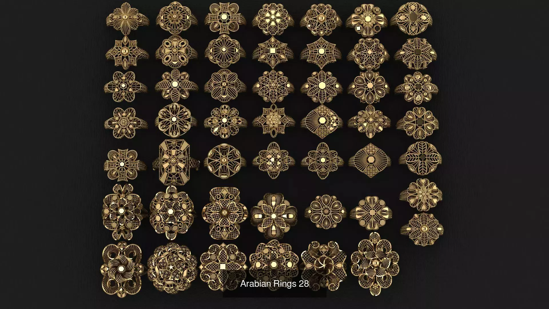 Fusion All in One Middle east Rings collection _27