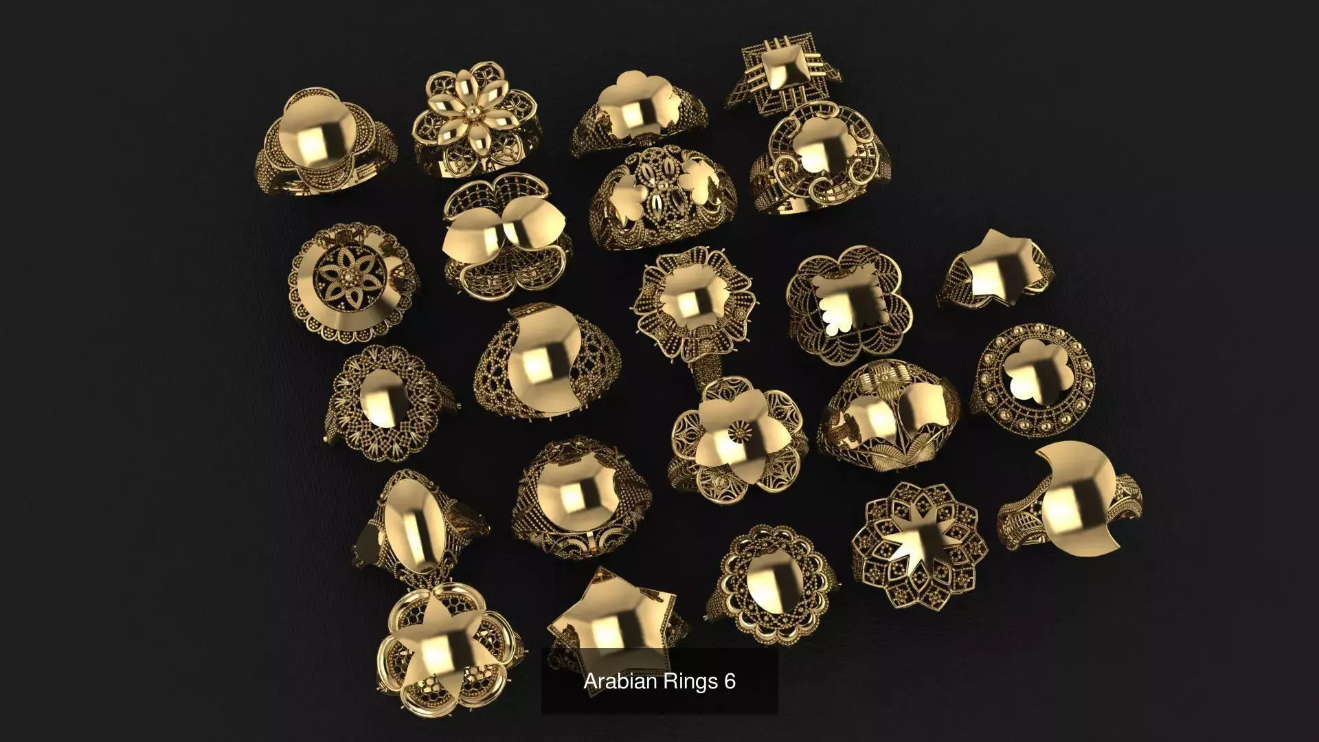 Fusion All in One Middle east Rings collection _8