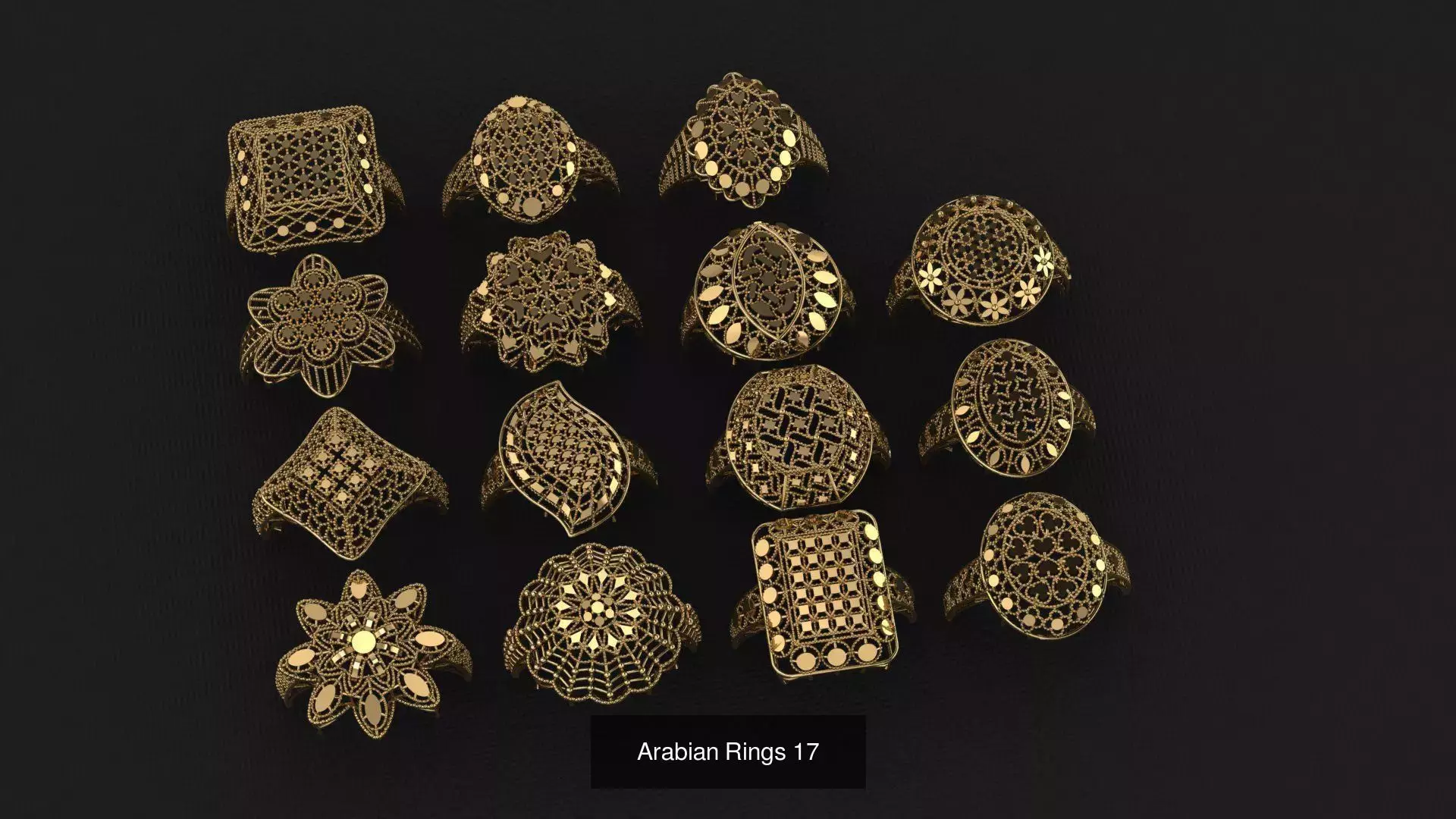 Fusion All in One Middle east Rings collection _17