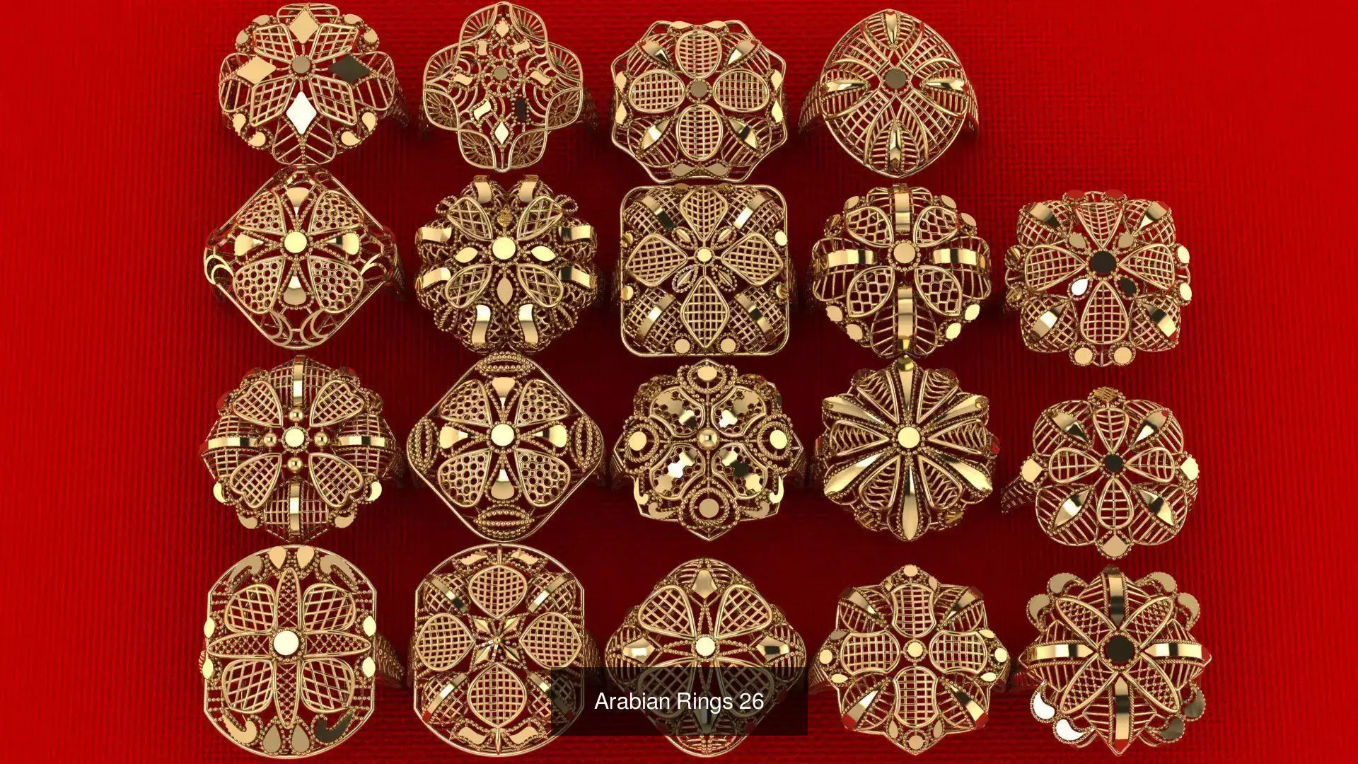 Fusion All in One Middle east Rings collection _25